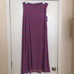 XL LuLaRoe Maxi Skirt E04 04